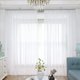 thumbnail image 2 of Cortinas Transparentes Blancas para Ventana 90 Pulgadas de 12 Paneles Cortinas Blancas Transparentes Cortinas Transparentes Panel Básico de Bolsillo de Varilla, 2 of 7