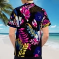 thumbnail image 6 of High Quality Hawaiian Shirts for Men Short Sleeve Aloha Beach Shirt Floral Summer Casual Button Down Shirts Blouses 538ONQ, 6 of 7