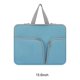 thumbnail image 4 of Injueey Funda para computadora portátil con asa Estuche impermeable para computadora Bolsa de transporte de viaje Compartimentos protectores Relojes inteligentes Azul 15.6 pulgadas, 4 of 6