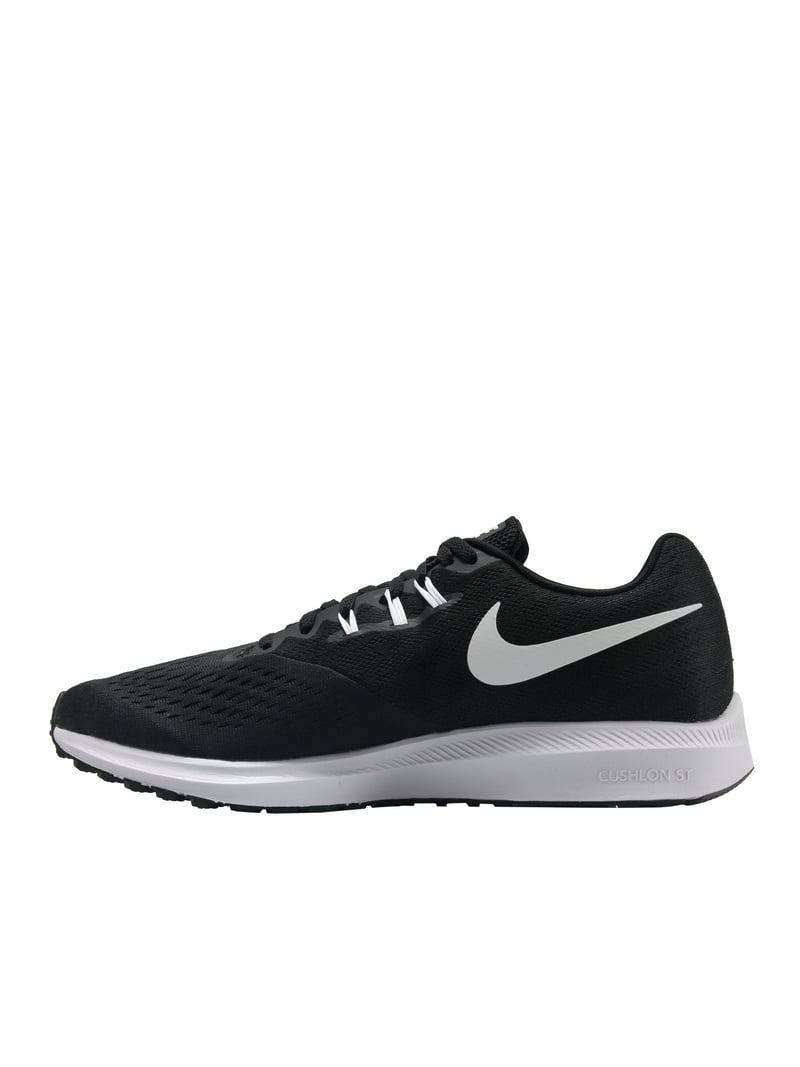 Men's Air Zoom Winflo Running Shoe Black/White/Dark Grey (11.5) -