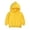 Yellow, variant on Coerni Toddler Baby Dinosaur Hoodies Pullover Boys Girls Novelty Hooded Sweatshirt Girls Solid Cotton Tops Fall Winter Clothes