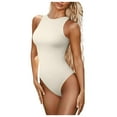 thumbnail image 1 of Aqestyerly Maillot de Bain une Pièce Aguichant à Empiècements pour Femme, Tenue de Plage Décontractée pour Femmes HWRETIE, 1 of 5