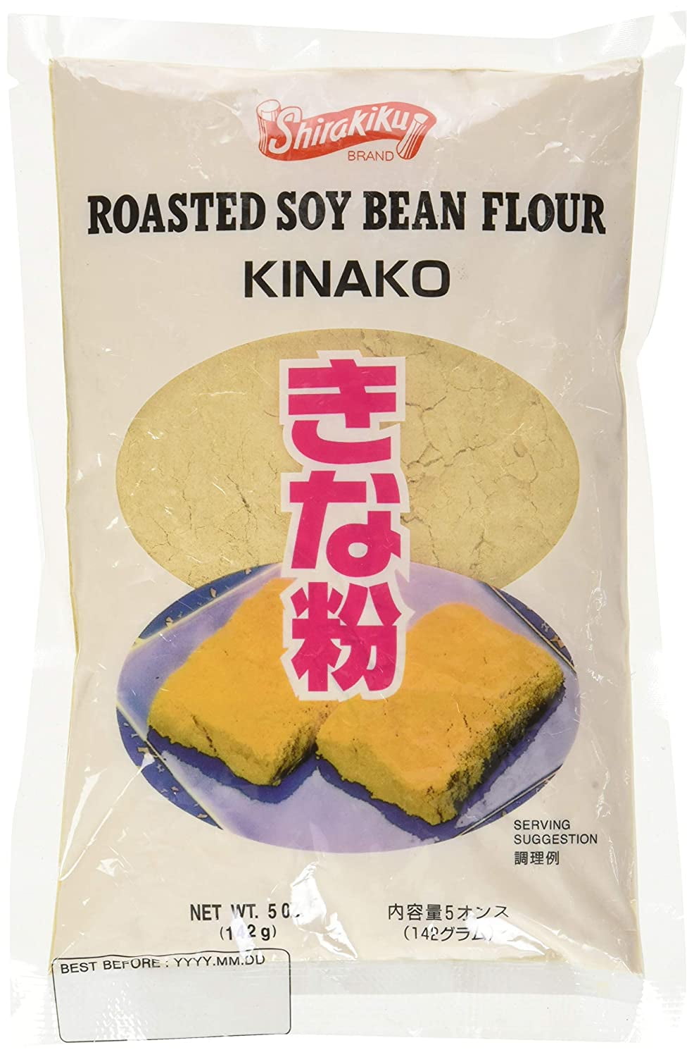 Shirakiku Kinako Soy Bean Flour, 5Ounce