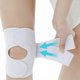 thumbnail image 3 of Rodillera de , correa de compresión para rótula, protector de banda antideslizante, funda transpirable para , caminar, tendón, trabajo , L, Blanco Sunnimix Rodilla, 3 of 8