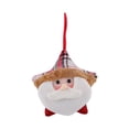 thumbnail image 1 of Adorno decorativo con forma de muñeco de de Navidad para decoración de interiores, colgante festivo para puerta de entrada con chimenea Papá Noel, 1 of 8