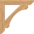 thumbnail image 3 of Ekena Millwork 3 1/2"W x 26"D x 26"H Legacy Slat Smooth Bracket, Western Red Cedar, 3 of 4