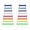 Y-Multicolor#618-511, variant on 16pcs No Tie Silicone Shoelaces for Adults Elastic Shoe Laces for Sneakers Running Shoes Boots Casual Shoes