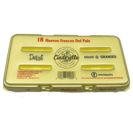 Cinderella Eggs Large 18ct Del Pais