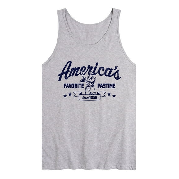 Instant Message - America's Favorite Pastime - Men's Jersey Tank Top