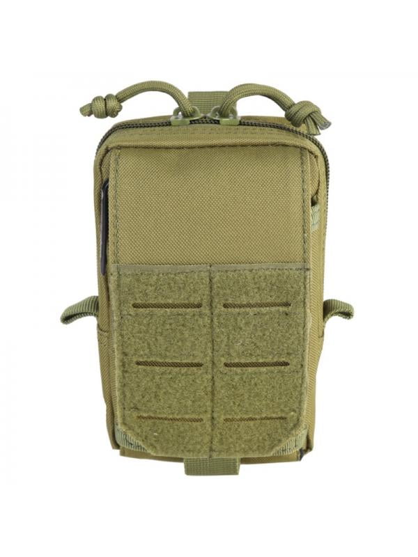 Tactical 1000D Molle Pouch EDC Utility Waist Belt Pack Bag Phone Pocket Hunting 