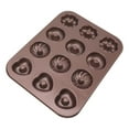 thumbnail image 4 of Cavité Modèle Donut Moule, 12 Cavité Donut Cuisson Modèle Beignet Bakeware Cavité Modèle Donut Pan Technologie de Pointe, 4 of 8