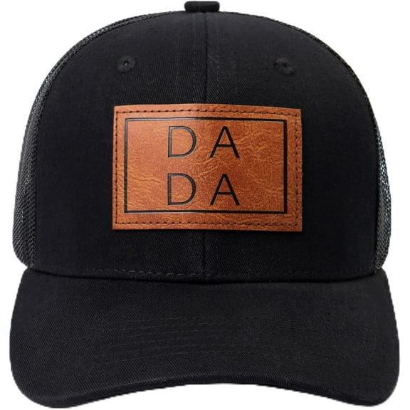 Dada Hat for Men, Funny Dad Hat Fathers Day Birthday Gifts for Dada Papa from Daughter Son Black Cap