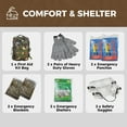 thumbnail image 5 of Sirius: Bug Out Bag Backpack Bugout Kit Great for Family - Survival Backpack - Black, 5 of 12