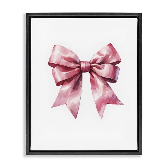 Stupell Industries Glam Black Floating Frame Canvas Art, 17 x 21, by Amanda Greenwood