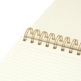 thumbnail image 3 of libreta Latka cubierta de tela/Formato vertical azul 14.8 x 21.5, 3 of 3