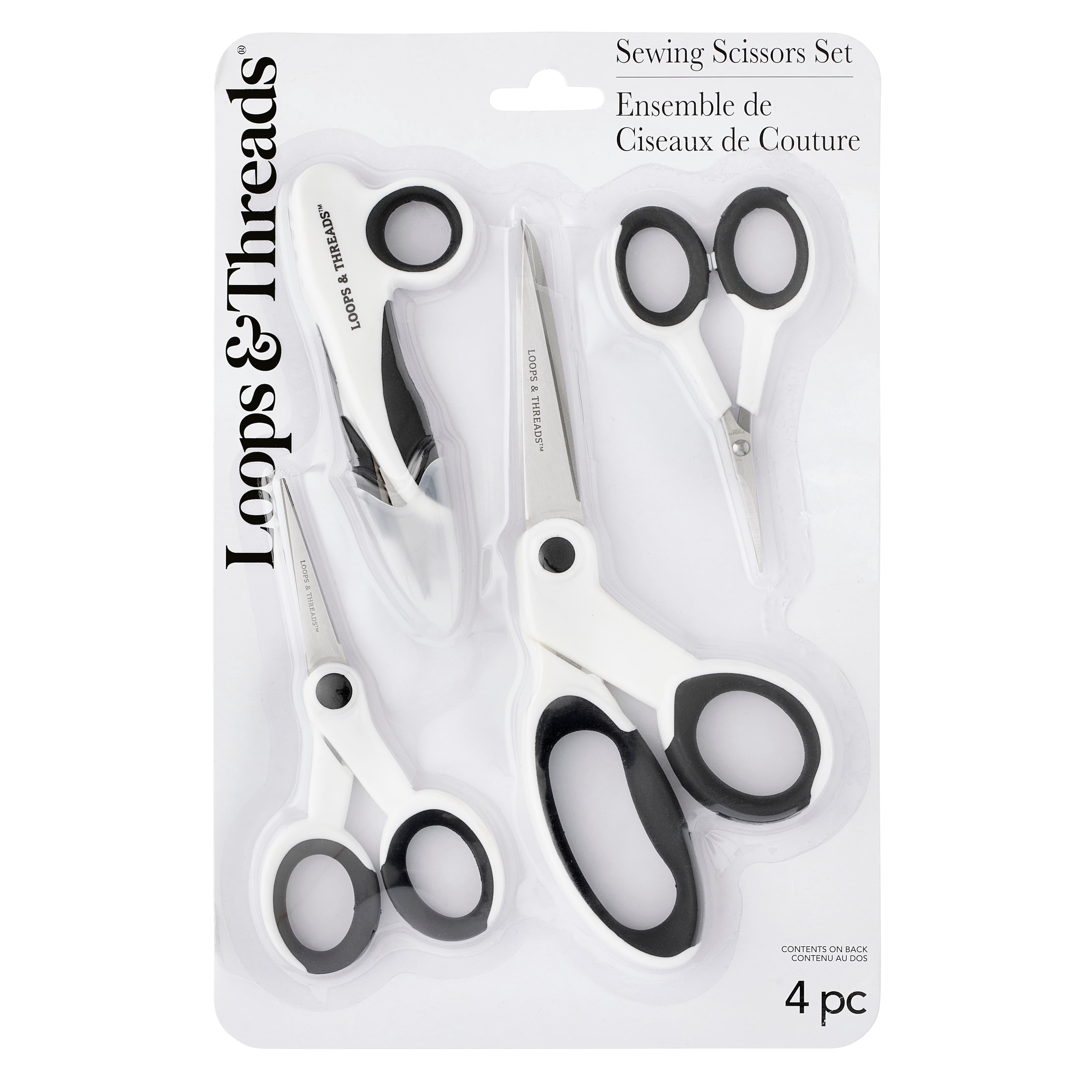 6 Packs: 4 ct. (24 total) Sewing Scissors by Loops & Threads