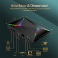 thumbnail image 3 of Para Android14 R69 Plus TV Box H728 WiFi 6 HD 8K Smart Octa-Core ARM A55 5G Bluetooth 1000M Top Box ENCHUFE UE, 3 of 10