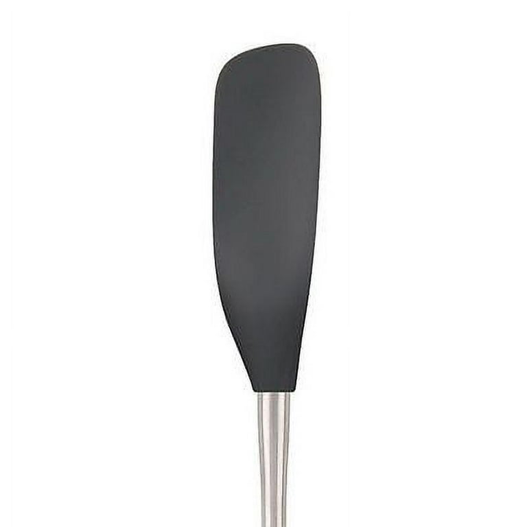 Tovolo Charcoal Flex-Core Stainless Steel Handled Jar Scraper