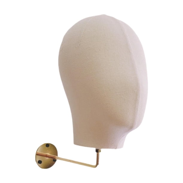 Soporte decorativo de pared Fernando para pelucas y sombreros modelo de exhibición