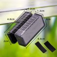 thumbnail image 3 of Fish Tank Brush Magnetic Scrubber Glass Tank Cleaning Tool Right-Angle Algae Brush Design Aquarium Magnetic Brush Fish Tank Scrubber Pads Cleaning For Glass Cleaning, 3 of 9