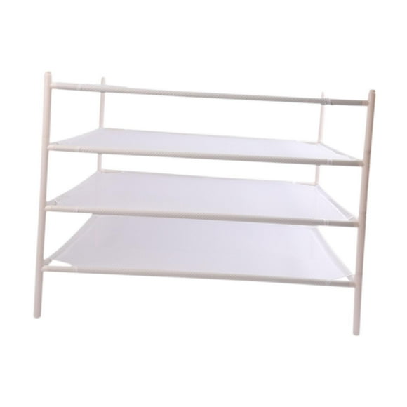Suéter de secado de ropa de malla estrazador de secador de stand de ahorro de espacio transpirable apilable para ropa Pimientos frutas secas balcón