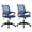 Blue, variant on Mid-Back Ergonomic Mesh Office Chair, Black Swivel Desk Chair with Lumbar Support, Adjustable Height, Rolling Wheels, 250 lbs Capacity for Home Office & Workspace