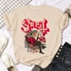 thumbnail image 2 of Camiseta de banda fantasma para mujer, camisetas divertidas de cómic, ropa de calle japonesa, manga, 2 of 4