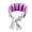 Purple, variant on Cooling Neck Scarf for Men Women Reusable Ice Scarf, Soft Breathable Microfiber Cooling Neck Wrap with Adjustable Tie, Instant Chill Towel Green,One Size
