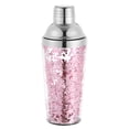 thumbnail image 1 of Coctelera de Plástico Unique Bargains 16OZ(450ml) con Colador Acero Inoxidable Rosa, 1 of 7