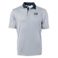 thumbnail image 2 of Men's Cutter & Buck  Navy/White Georgia Southern Eagles Big & Tall Virtue Eco Pique Micro Stripe Recycled Polo, 2 of 3