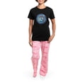 thumbnail image 4 of CafePress - Clausometer Women's Dark Pajamas - Women's Short Sleeve Print T-Shirt and Pants Dark Cotton Pajama Set, 4 of 7