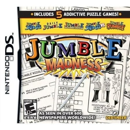 jumble madness - nintendo ds