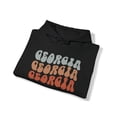 thumbnail image 4 of Georgia Moving Away 70s Retro Hoodie, Gifts, Hooded Sweatshirt, 4 of 4