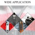 thumbnail image 2 of 10Pcs Replacement Zipper Pull Resistant Slider Sturdy Crafts Repair Kit Suitcase Luggage Shoe Boots Clothing Jacket Sewing, 2 of 9