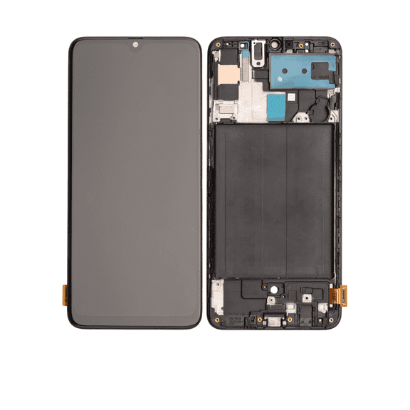Replacement LCD Assembly With Frame Compatible For Samsung Galaxy A70 (A705 / 2019) (Without Fingerprint Scanner) (Aftermarket: Incell) (All Colors)