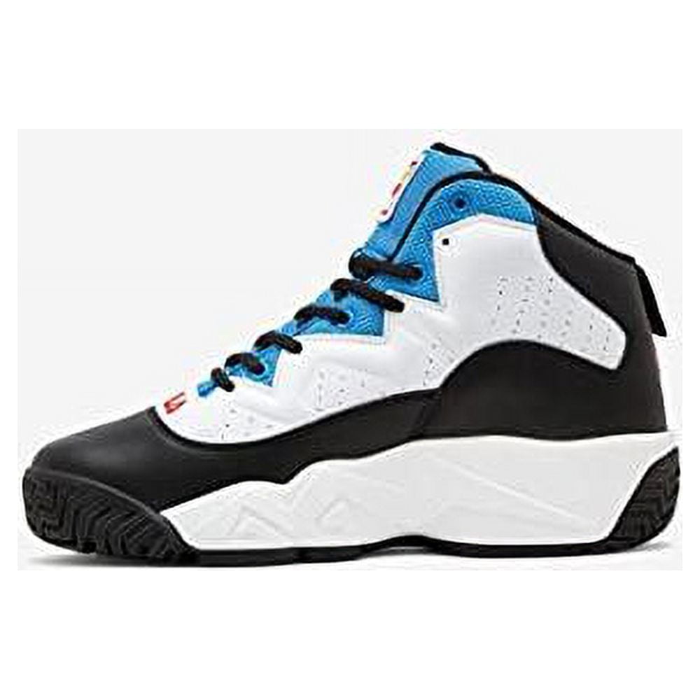 Fila Men s Mb Mid Top Sneakers White Black Electric Blue 11 Other 11