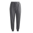 thumbnail image 4 of Women's Jogging Pants With Drawstring Pockets Are Suitable For Women's Casual Exercise And Jogging Women Casual Pants plus Size Long Women High Waist Pants Casual Trouser Pants for Women Business, 4 of 4
