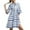Blue 301, variant on Henpk Summer Dresses for Women Striped T Shirt Dress Casual Midi Dress Short Sleeve Sundress with Pockets Summer Fashion Casual Sexy Stripe Print Loose 2/1 Sleeve Dress Blue L