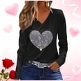 thumbnail image 1 of TaTaai Hoodies Shirts for Women Early Fall Long Sleeve Tops Vintage Graphic Outfits Tops Fashion Pullover Tees Gift, 1 of 5