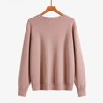 thumbnail image 4 of Sweaters for Women Long Sleeve Knit Cardigan Button Down Classic Crew Neck Sweater Tops 2026 Fashion Outfits, 4 of 6