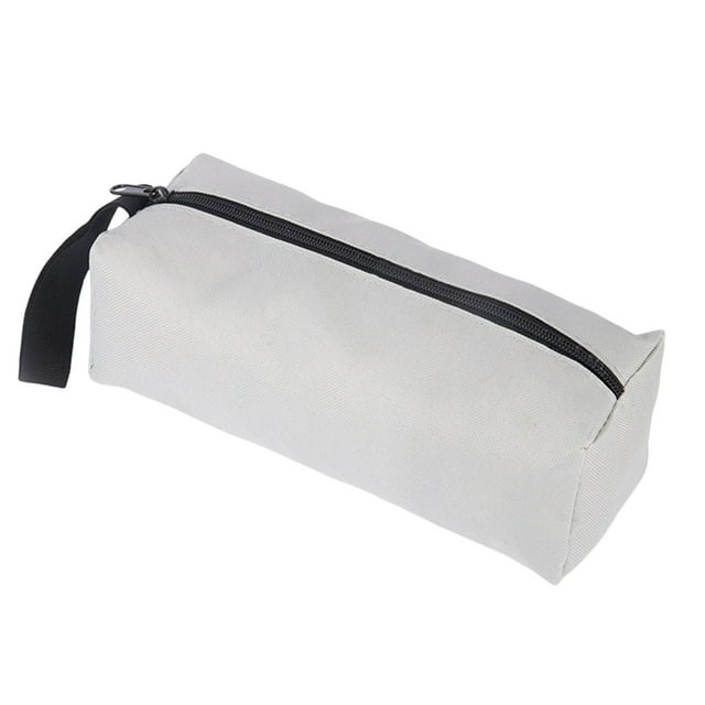 WHEANG Tool Bag Large Capacity Two Size Kit Thickened Parts Pack Multifunctional Cloth Pack Electrician Bag Tool Storage Pack 30X10X10 Gray
