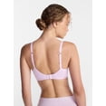 thumbnail image 4 of Joyspun Women's Lightly Lined Cotton Blend Comfort Wireless Bra, Sizes XS-XXXL, 4 of 7