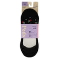 thumbnail image 2 of PEDS Women's Fashion Low Cut Socks Black, 6 Pairs, Sizes 5-10, 2 of 11