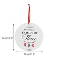 thumbnail image 2 of Fiudx Liquidación De Navidad Adornos Navideños Tarjeta Colgante De Madera Navideña Decoración De Árbol De Navidad De Madera De Doble Cara, 2 of 7