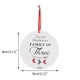 thumbnail image 2 of Adornos navideños Tarjeta colgante de madera de Navidad Decoración de árbol de Navidad de madera de doble cara Wmkox8yii gf9885, 2 of 7