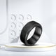 thumbnail image 4 of Anillo giratorio de acero inoxidable Minnieouse para hombre 6mm liberación antiestrés, 4 of 6