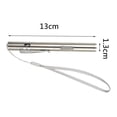 thumbnail image 3 of Pen Size USB Rechargeable Flashlight Torch Pocket Light 500lm Q5 LED Lamp, 3 of 11