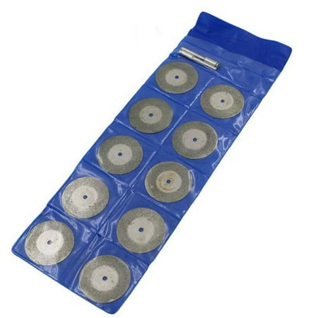 

PWFE 10PCS Diamond Cutting Wheel Saw Blades Cut Off Discs for Rotary Power Tools