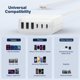 thumbnail image 5 of Estación de carga IFEART USB C Fast Charger 100W 6 puertos, 5 of 9
