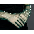 thumbnail image 6 of YooGuoGuo Women's Long Tulle Gloves Pearl Bridal Sheer Mesh Gloves Wedding Opera Prom Party Hallowmas Decoration Accessories, 6 of 7